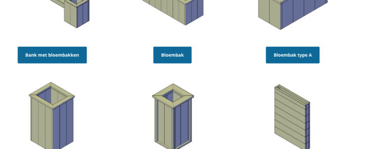 bouwtekening bloembak