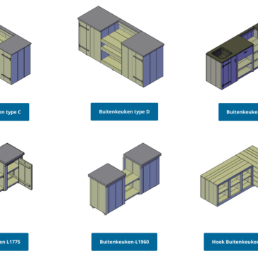 bouwtekening buitenkeuken douglas
