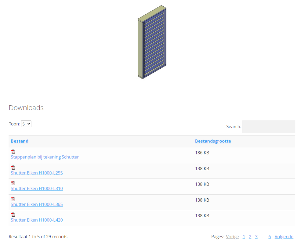 houten shutters maken - Draaibare lamellen zelf maken