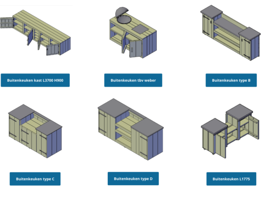 Buitenkeuken steigerhout