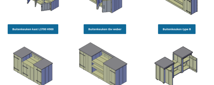 Buitenkeuken steigerhout