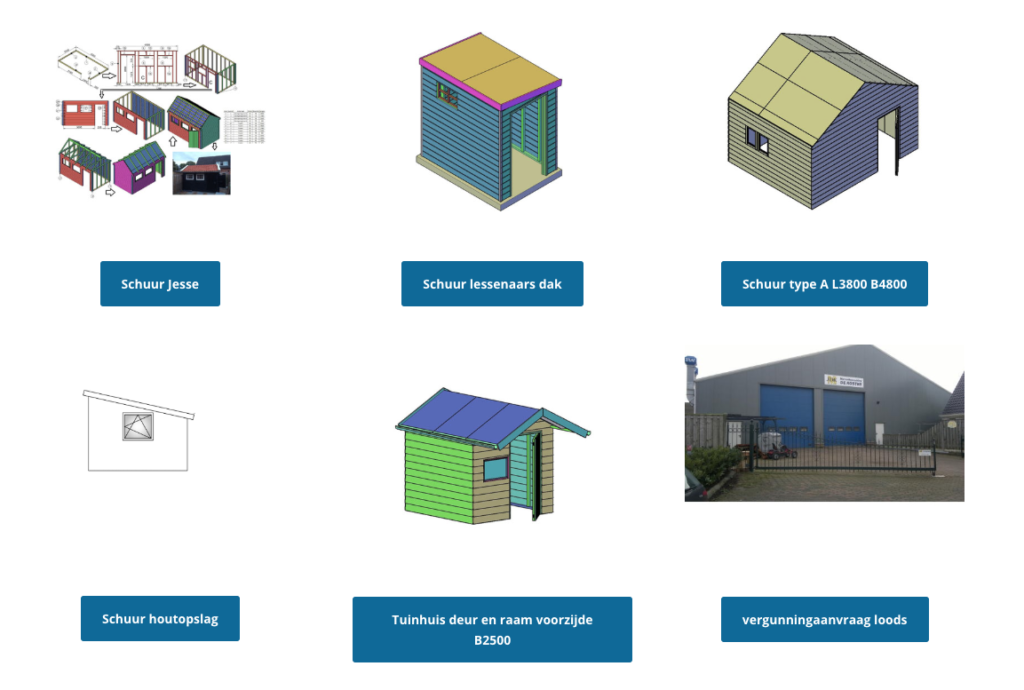 bouwtekening tuinhuis pdf