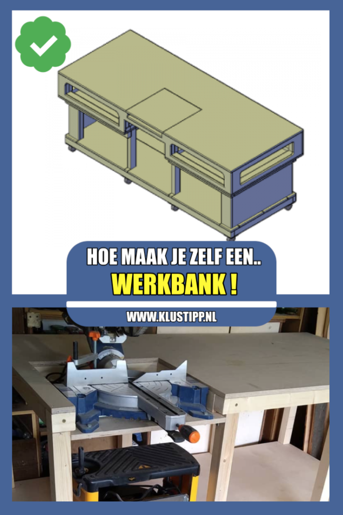 houten werkbank bouwen met een stappenplan