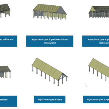 Bouwtekening overkapping zadeldak