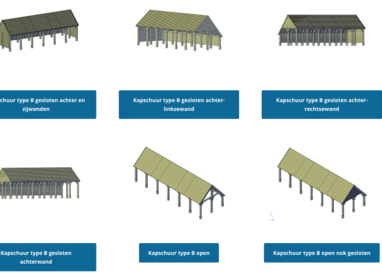 Bouwtekening overkapping zadeldak