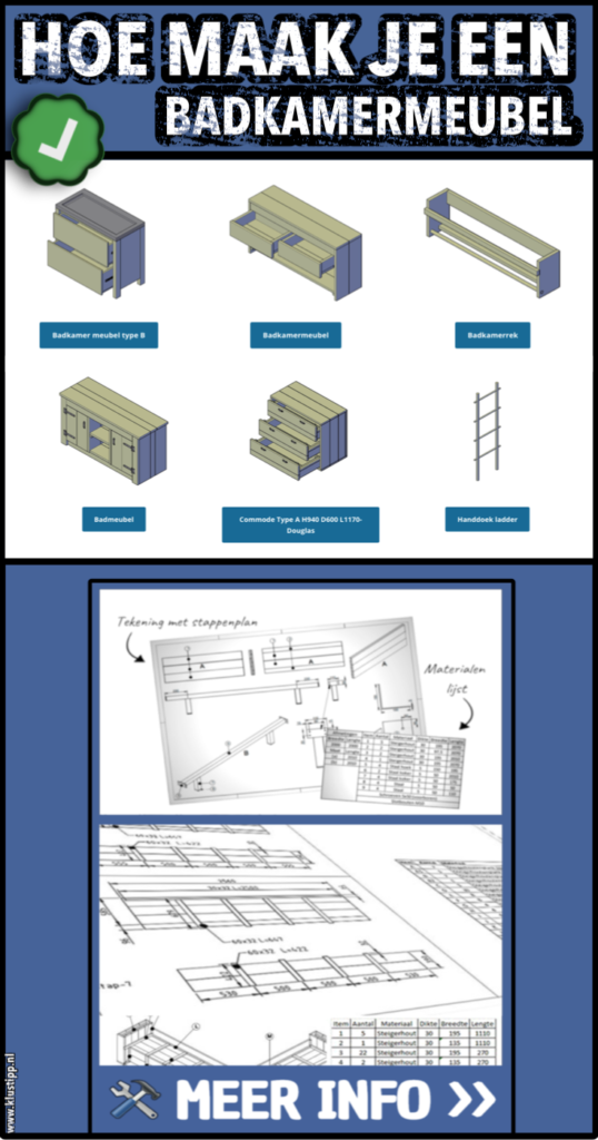 badkamermeubel maken
