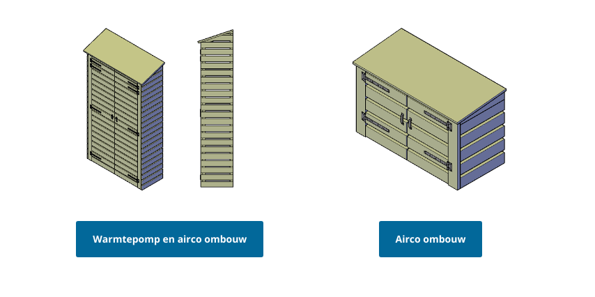 warmtepomp en airco ombouw maken