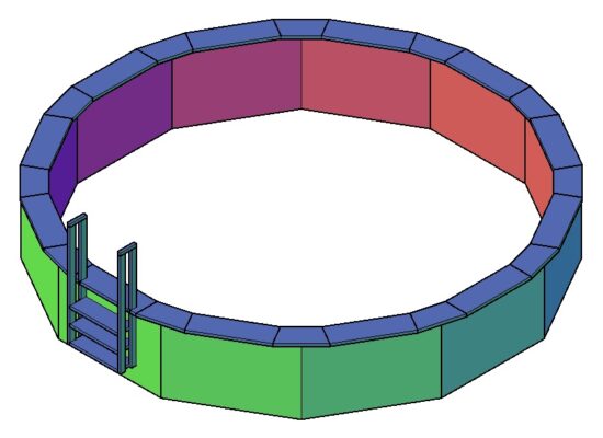 hoe maak je een zwembadje van hout
