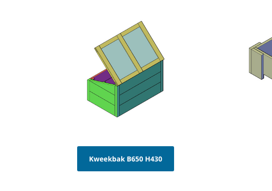 kweekbak maken met een bouwplan - kweekkastje buiten