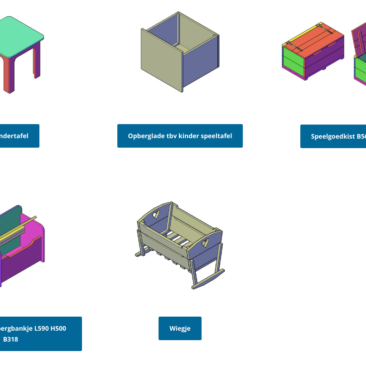 speelgoedkist bankje