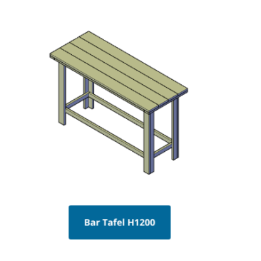 mooie houten hoekbar maken