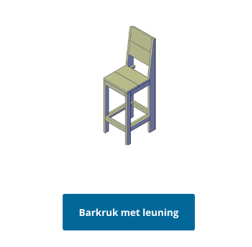 Barkruk maken van hout