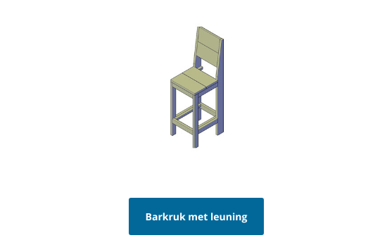 Barkruk maken van hout