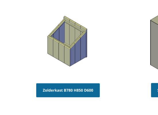 zadelkast maken bouwtekening